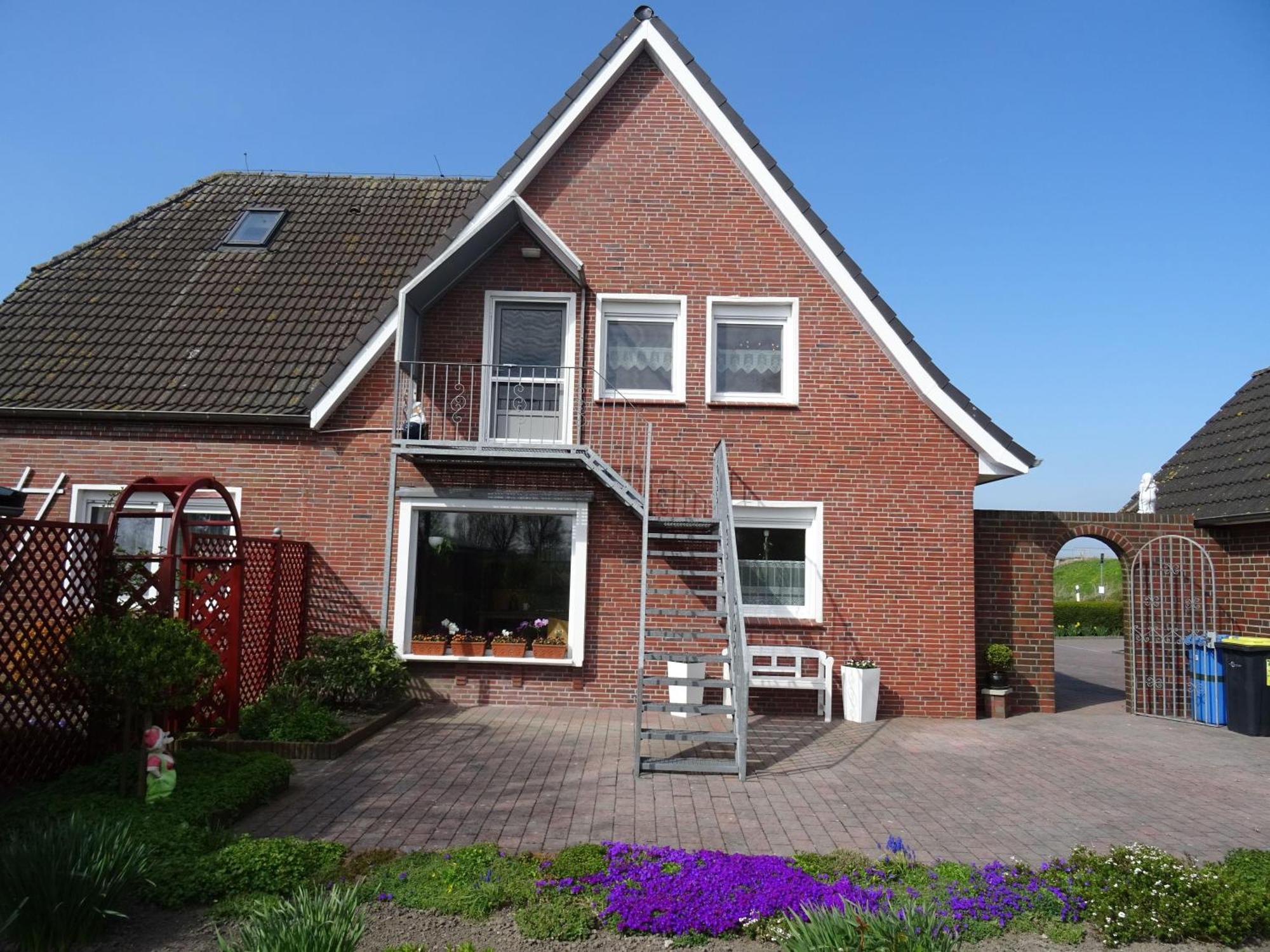 Ferienwohnung-Am-Deichtor Dornumersiel Bagian luar foto